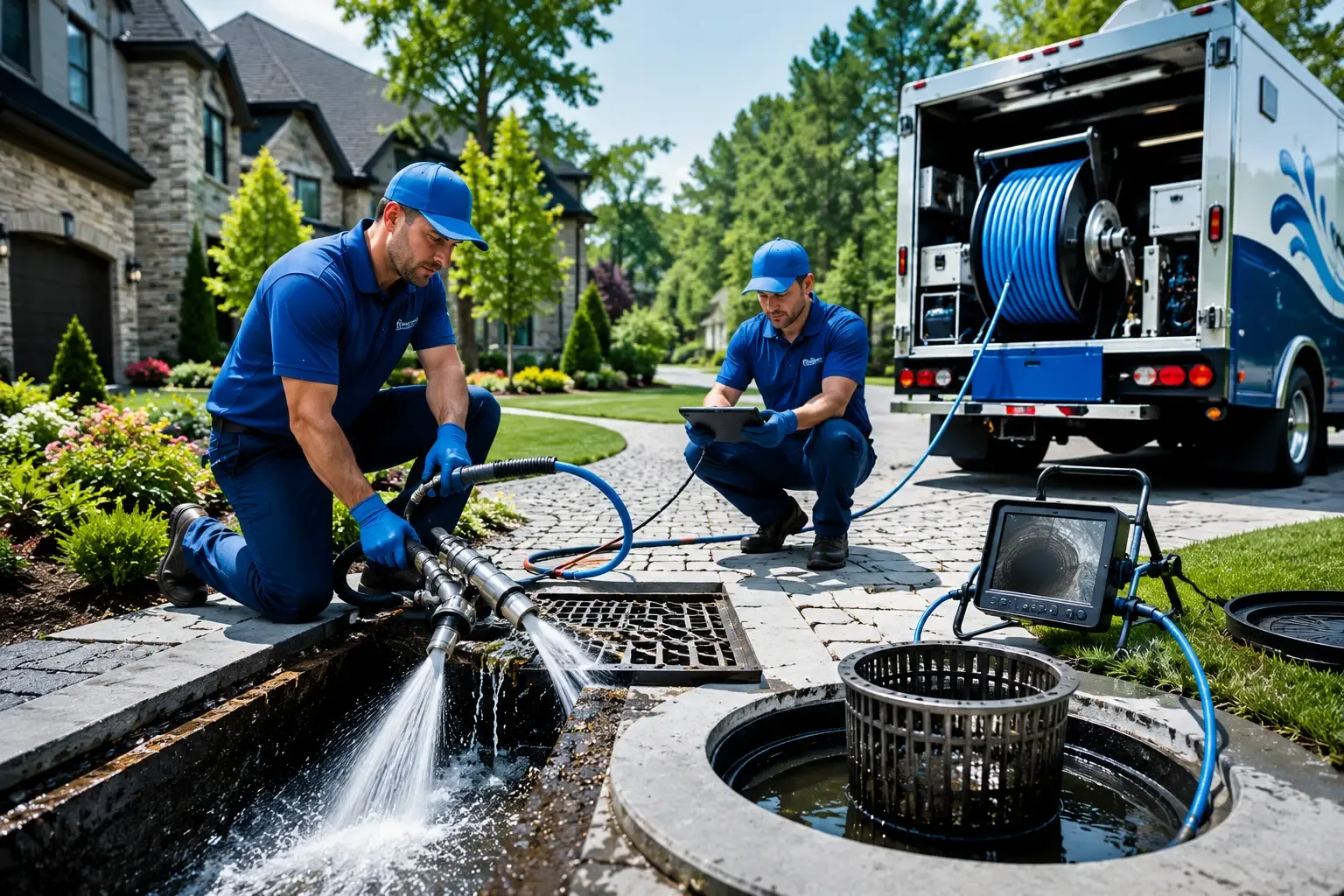 Local outdoor drain cleaning professionals in Brighton, MA